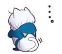 Sticker 💬 WHITE KITTEN 5