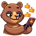 Video sticker 👍 Boris the Bear