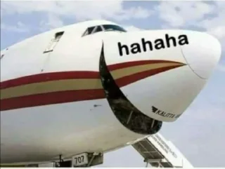 Sticker 😄 Laughing Planes