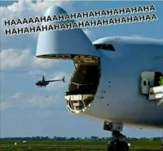 Video sticker 😂 Laughing Planes