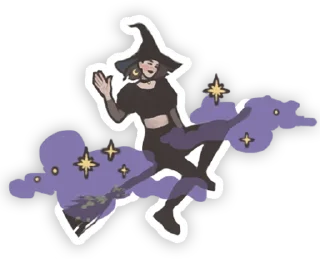 Sticker 🤚 Witch Lydia