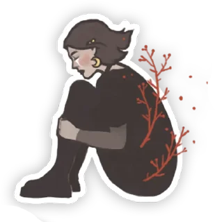 Sticker 😢 Witch Lydia