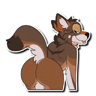 Sticker 🍑 Rufus