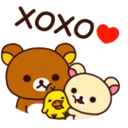 Video sticker ❤ Rilakkuma