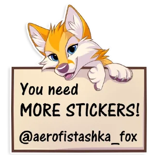 Video sticker 👌 Redline the fox