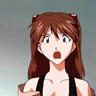 Sticker 😲 Asuka Langley Emotions 2