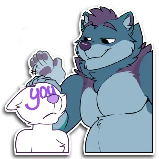 Video sticker 😌 Yukon Wolf