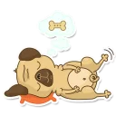 Sticker 💤 Pugsly