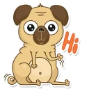 Sticker 👋 Pugsly