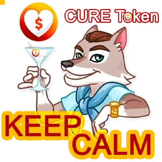 Sticker 🙂 Cure Token