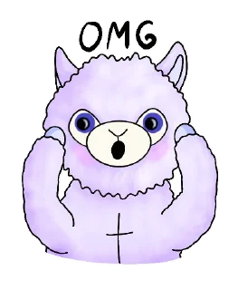 Sticker 😱 Lil Alpaca