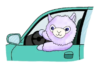 Sticker 🚗 Lil Alpaca