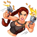 Sticker 🔫 Tomb Raider