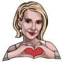 Sticker 😘 Emma Roberts