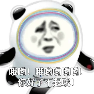 Video sticker 🐼 冰墩墩和铁憨憨🐼 @HRfrog