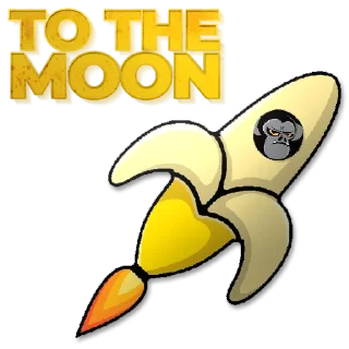 Video sticker 🚀 Banana Ape - by @LodosCrypto