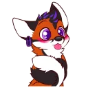 Sticker 🌈 🦊 Coy 🦊          Twitter.com/TheCoyFox