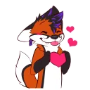 Video sticker 🌈 🦊 Coy 🦊          Twitter.com/TheCoyFox