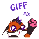 Sticker 🌈 🦊 Coy 🦊          Twitter.com/TheCoyFox