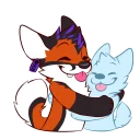 Sticker 🌈 🦊 Coy 🦊          Twitter.com/TheCoyFox