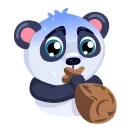 Video sticker 😨 Panda Amanda