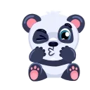 Video sticker 😘 Panda Amanda