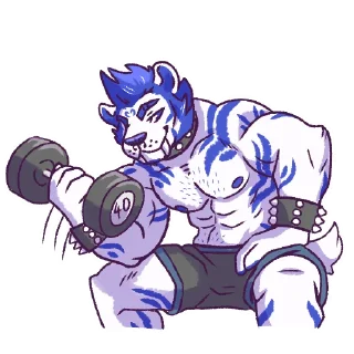 Sticker 💪 CharlieTiger