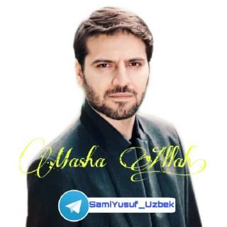 Sticker 👏 SamiYusuf_Uzbek