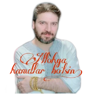 Sticker 👏 SamiYusuf_Uzbek