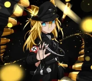 Sticker 🇩🇪 Nazi anime 🇩🇪