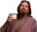 Video sticker 🍸 THE BIG LEBOWSKI