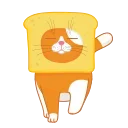 Video sticker 🍞 cat Jupiter