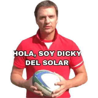 Sticker 🏉 Dicky del Solar