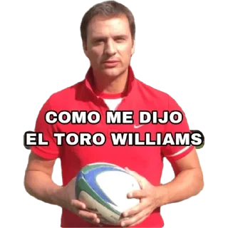 Sticker 🏉 Dicky del Solar