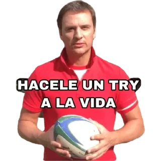 Sticker 🏉 Dicky del Solar