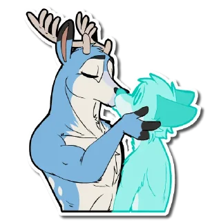 Sticker 😚 MegaTheDeer