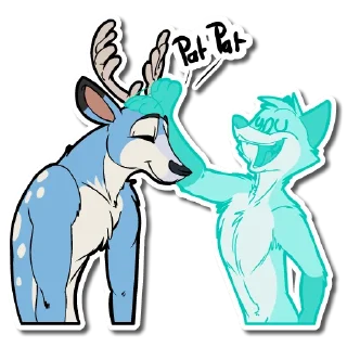 Sticker 🤚 MegaTheDeer