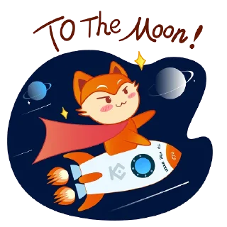 Sticker 🚀 New KuCoin KuFox