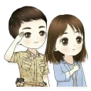 Sticker 🙏 Descendants of the Sun