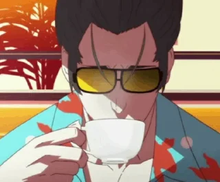 Sticker ☕ Kaiki Deishū