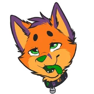 Sticker 🤤 Fluffy Foxy NSFW