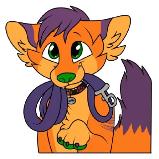 Sticker 🦊 Fluffy Foxy NSFW