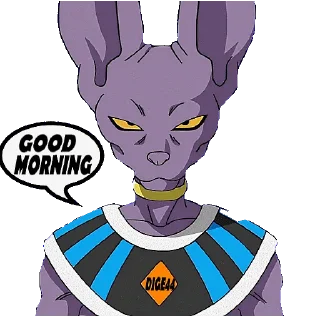 Sticker 🛏 @STIKERFORALL 🇬🇧LORD BEERUS