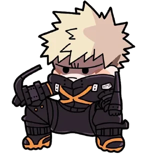 Sticker 😠 Bakugou Katsuki [@TodorokiShouto]