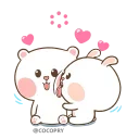 Video sticker 😋 Marshmallow Couple 2-@cocopry