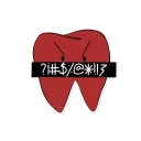 Sticker 😡 molars