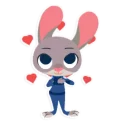 Sticker ❤ Zootopia (from FB by @vozzurg)