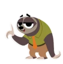 Sticker ☝ Zootopia (from FB by @vozzurg)