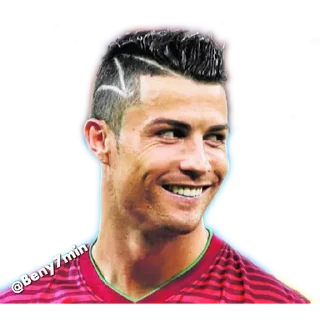 Sticker 😆 CR7 | @Amirho3ein_m7