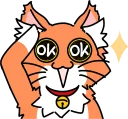 Video sticker 👍 Wonderful orange cat (@n_chronos)